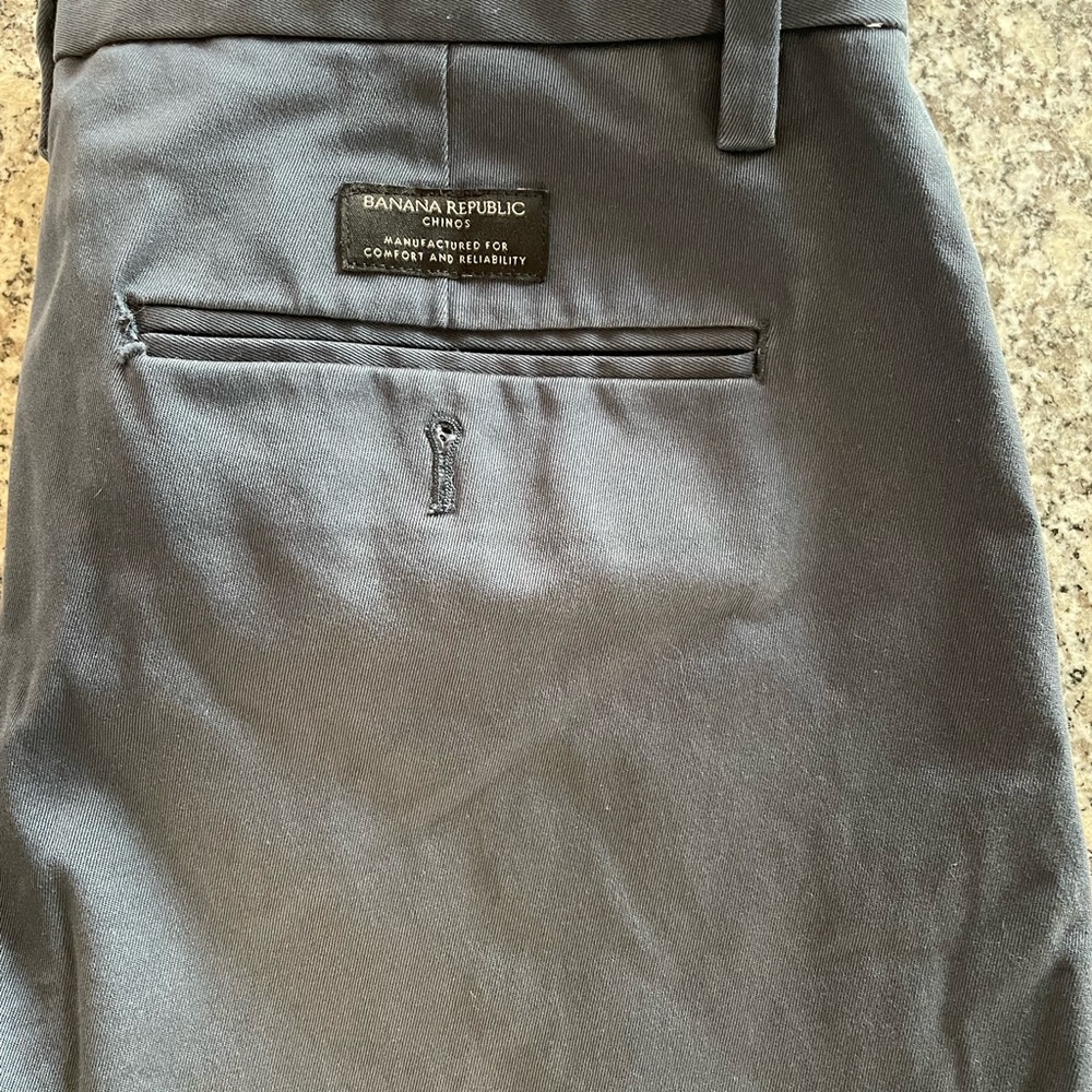 Men’s Blue dress chinos